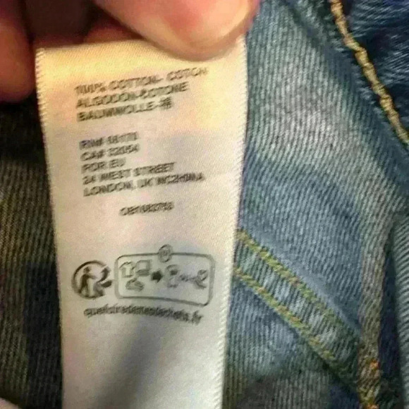 Urban Outfitters BDG tappered baggy jeans distressed  style OB1683753 Size 27 - Picture 7 of 11